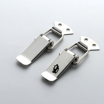 ກ່ອງສະແຕນເລດ buckle flight case lock buckle tool box buckle luggage padlock buckle snap lock spring duckbill buckle