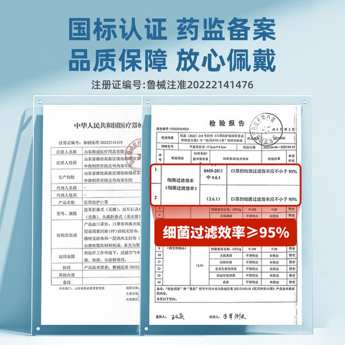 n95级医用防护口罩医疗级别5层成人一次性独立包装官方正品旗舰店