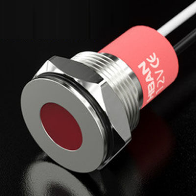 红波金属指示灯LED防水平头球形引线电源设备信号6mm8/10/12/14,淘宝优惠券,粉丝福利购,淘宝优惠卷