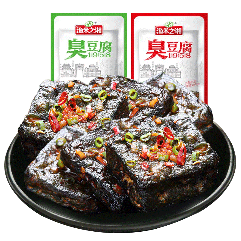 渔米之湘24g*20臭豆腐 味多食品豆腐干