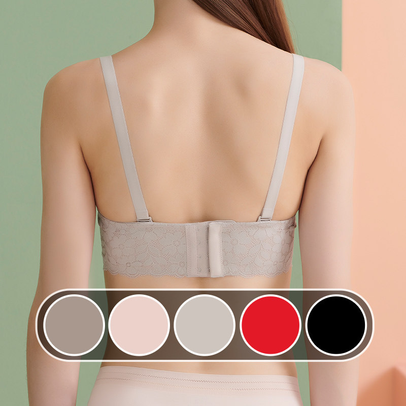 妖精可可女法式蕾丝聚拢透气文胸 妖精可可文胸