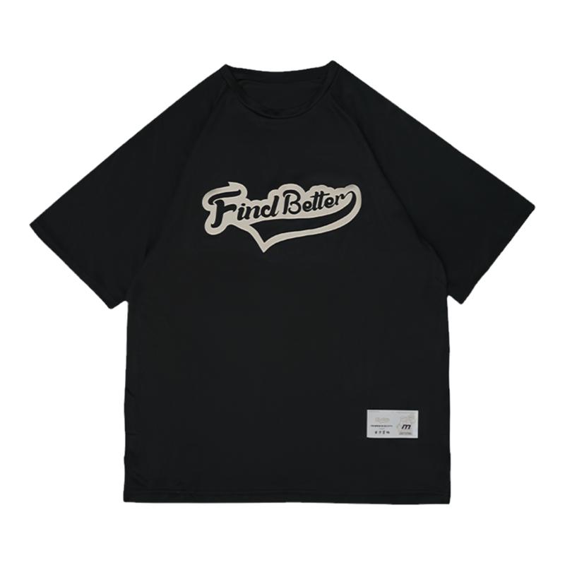 FIND BETTER夏季美式速干衣T恤男 运动健身训练服篮球短袖投篮服 - 图3