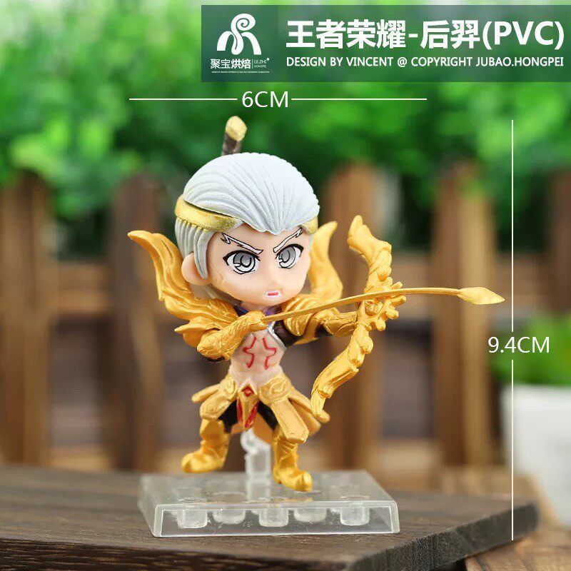 王者荣耀手办王者荣耀手办盲盒玩具公仔玩偶模型蛋糕车载摆件男生居家装饰