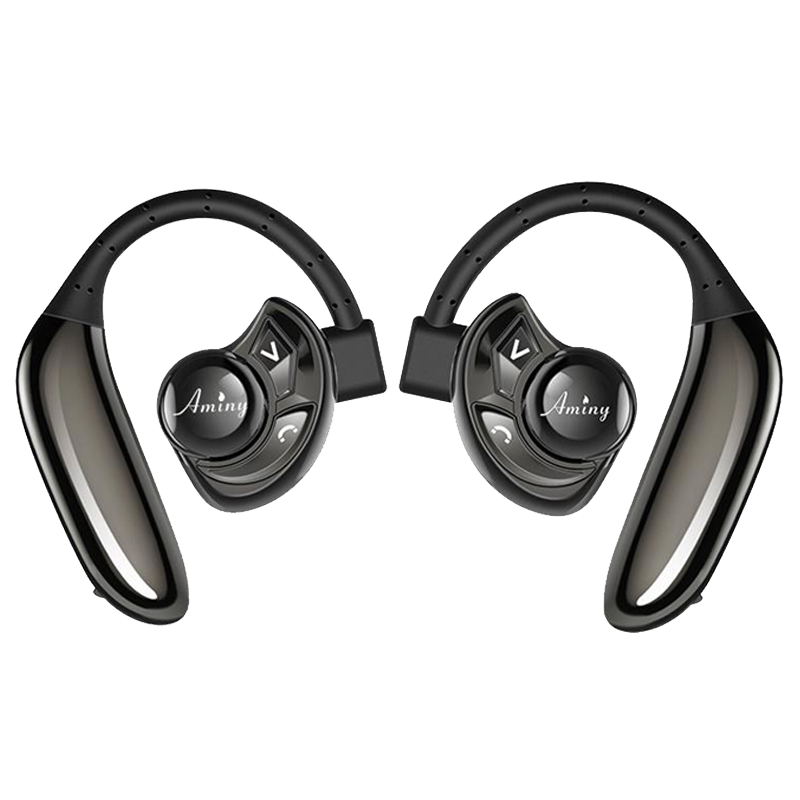 艾米尼蓝牙耳机单双耳无线单耳 众睿志合影音蓝牙耳机
