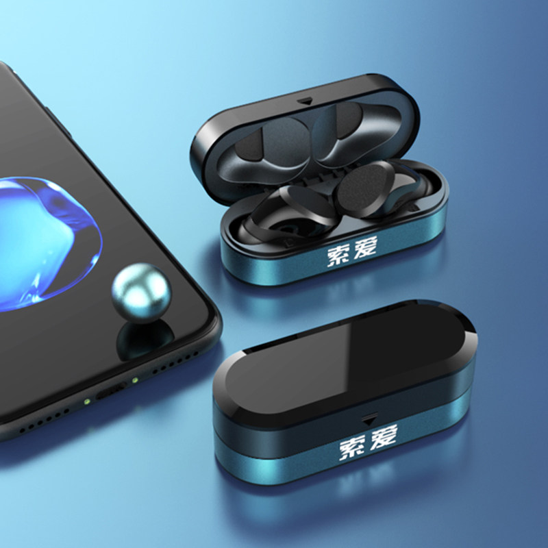 索爱t3s蓝牙无线耳机单双耳入耳式 众睿志合影音蓝牙耳机