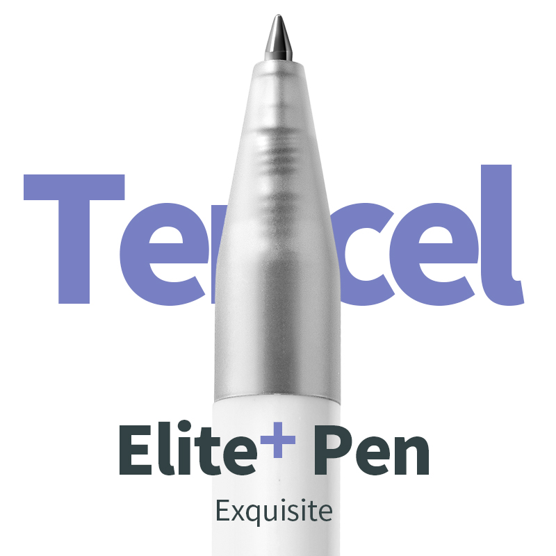 德尔施（TERCEL）彩色中性笔简约软胶笔杆按动水笔学生用中性笔手帐笔彩色0.5mm商务签字笔套装 - 图1
