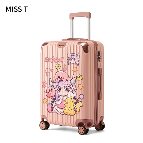 Чемодан, брендовая японская школьная юбка для школьников, прочная коробка, популярно в интернете, 20 дюймов