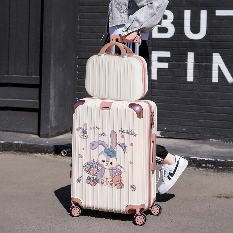 女高颜值ins小型登机拉杆箱皮箱子 misst旅行箱