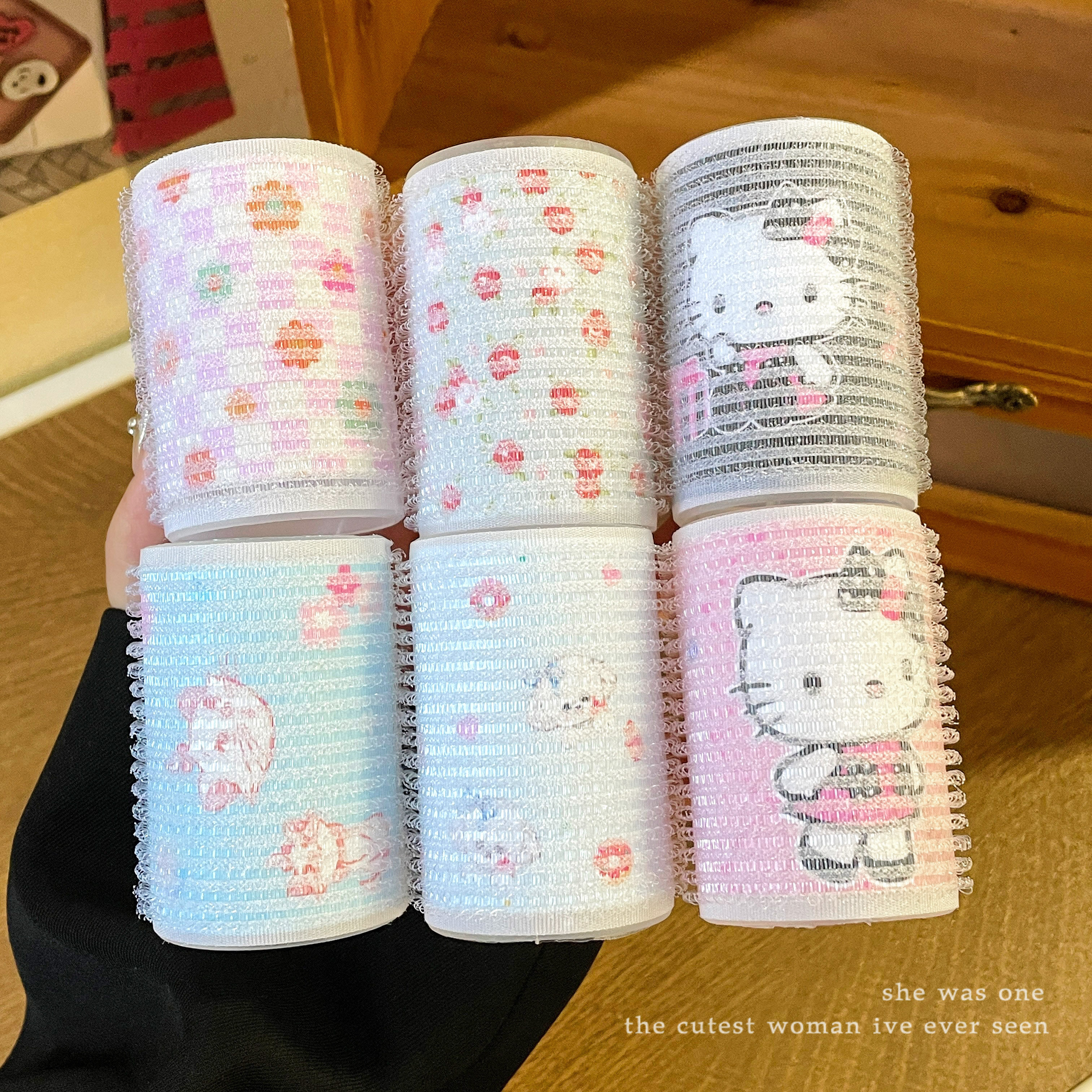 可爱卡通卷发筒大号高颅顶蓬松夹空气刘海懒人卷发器无痕定型夹子,淘宝优惠券,粉丝福利购,淘宝优惠卷