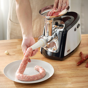 出口杰博士电动绞肉机家用小型商用不锈钢多功能碎肉馅全自动灌肠