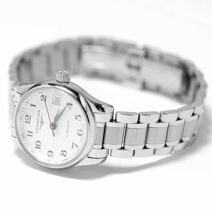 正品瑞士浪琴longines-名匠系列 L2.128.4.78.6 机械女表钢带机芯 正品瑞士浪琴longines-名匠系列 L2.128.4.78.6 机械女表钢带机芯