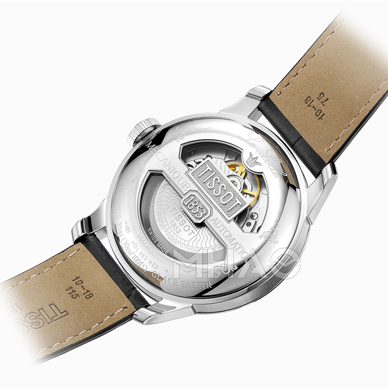新款瑞士天梭力洛克男表皮带机械手表腕表T006.407.16.053.00/033