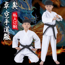 Zhuo Pure Cotton Children Adult Karate Clothes Men And Women Training Suits Karate Taekwondo Clothing Taekwondo Clothing Customizable