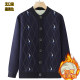 Men's plush sweater thermal jacket