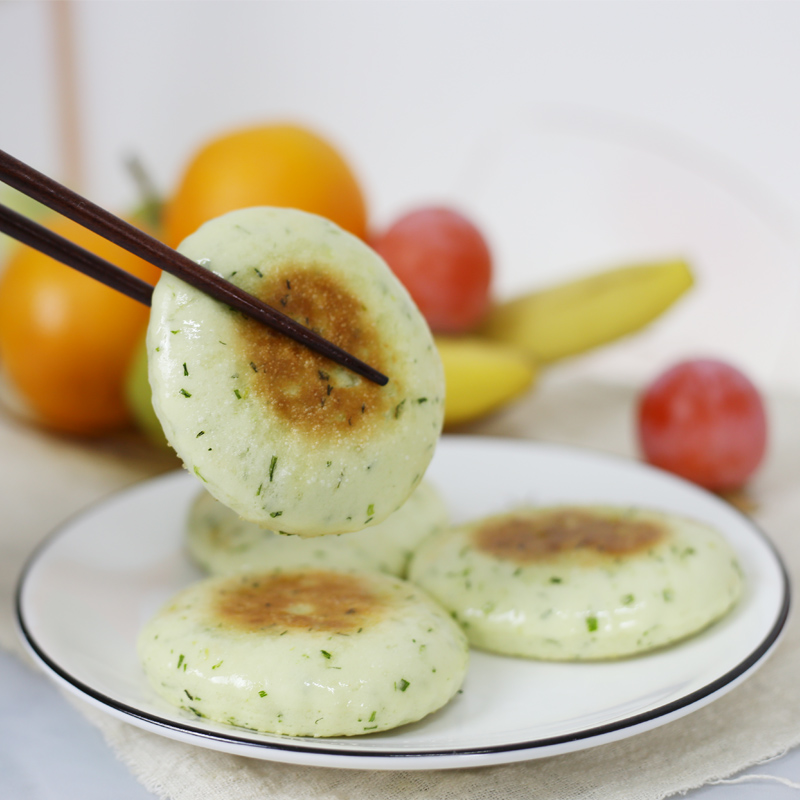 葱香饼葱油饼冷冻点心早餐油炸小吃香煎葱花饼半成品粥店商用煎饼 - 图2