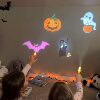 Halloween glowing finger projector lamp