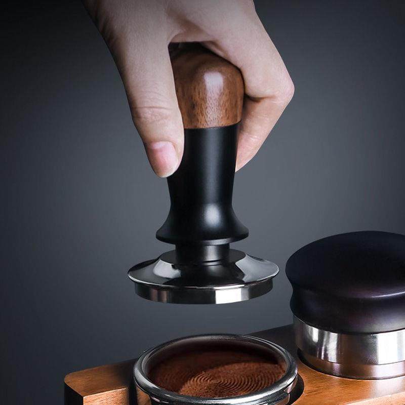 新款胡桃木恒力压粉锤意式弹力咖啡压粉器填压器防压偏//mm,淘宝优惠券,粉丝福利购,淘宝优惠卷