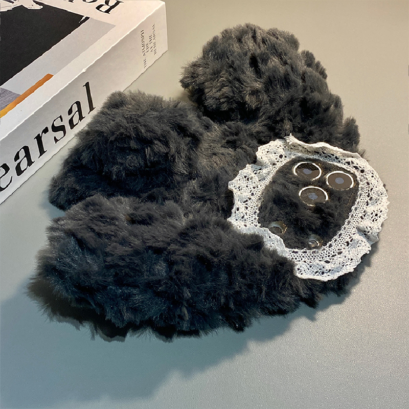 毛绒兔子耳朵适用vivoxfold5pro手机壳xfold+背带xfold3斜挎xflip挂绳xfold2秋冬vivo折叠屏卡通十简约硬壳女 - 图0