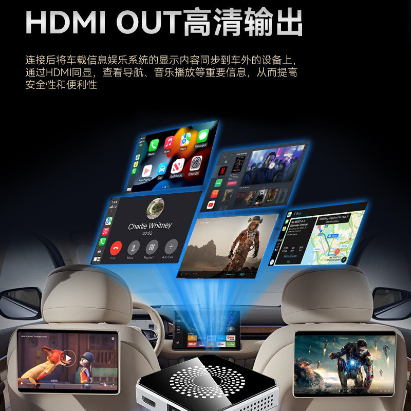 车机互联转换盒子开放系统安卓车载Carplay智能4K无线适配器HDMI,淘宝优惠券,粉丝福利购,淘宝优惠卷