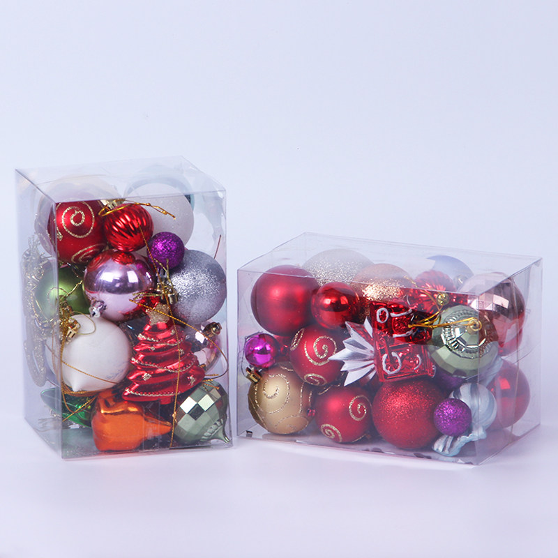 圣诞节装饰品圣诞树挂件配饰组合套餐DIY小挂饰迷你蝴蝶结球松果,淘宝优惠券,粉丝福利购,淘宝优惠卷