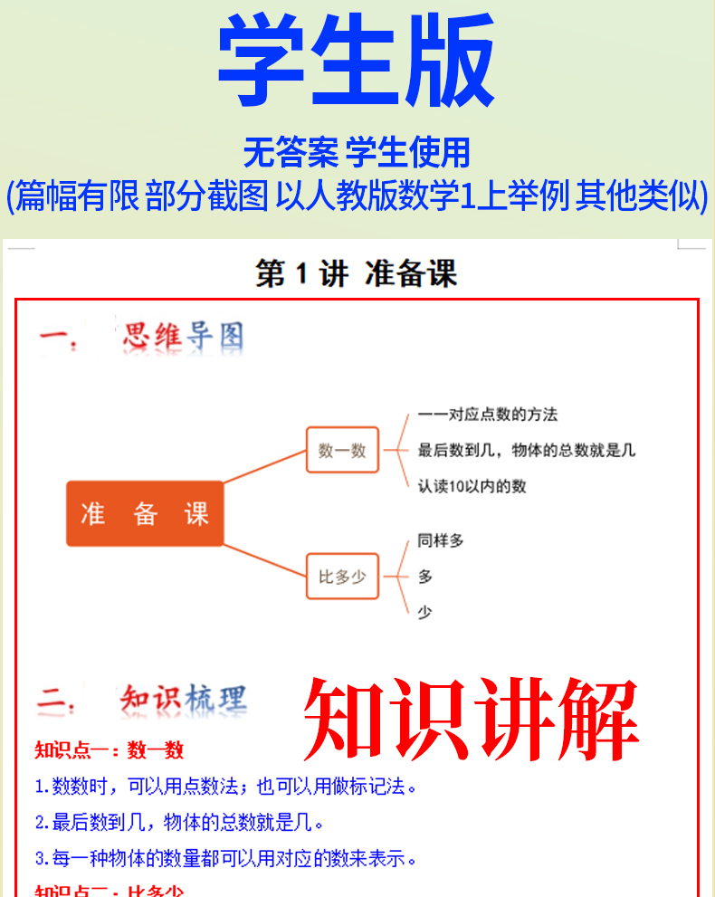 人教版苏教北师大小学数学讲义一二三四五六年级上册下册资料知识点总结专项提升练习题试题试卷分层单元测试ab卷教师学生版电子版 - 图2