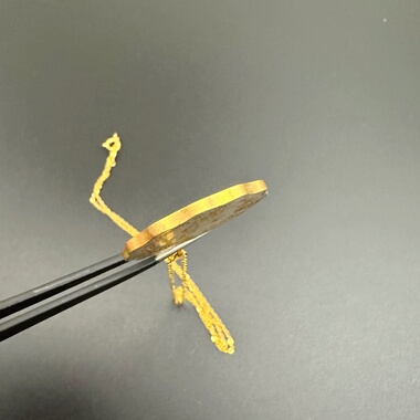 1982香港两元吊坠项链女士项链复古国外回流首饰