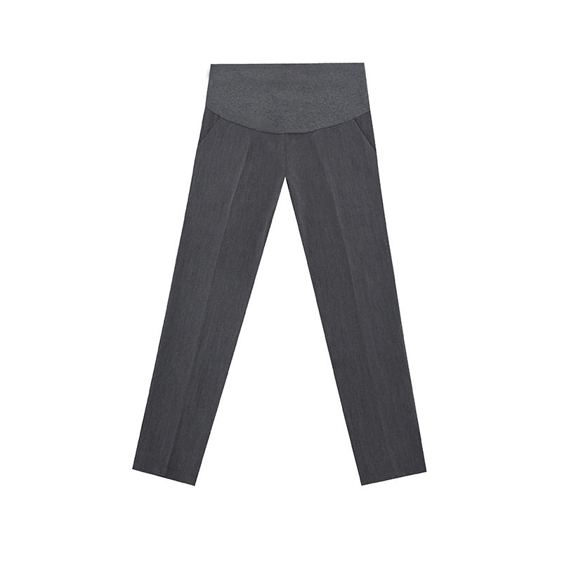 孕妇九分韩国春秋季款外穿子西装裤 布衣妈咪孕妇直筒裤