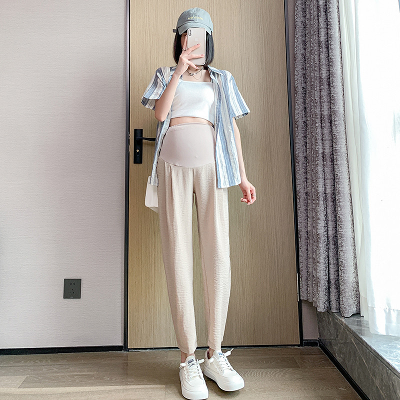  布衣妈咪孕妇阔腿裤