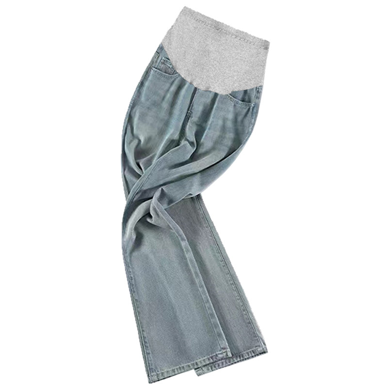  布衣妈咪孕妇喇叭裤
