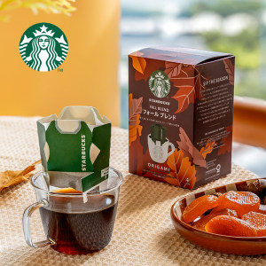 【直播闪降】星巴克挂耳咖啡秋季限定便携式滴滤咖啡囤货装