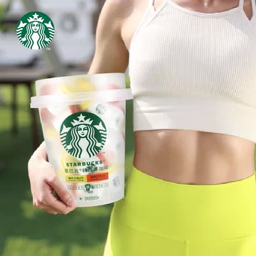 星巴克速溶咖啡抱抱桶30颗[4元优惠券]-寻折猪