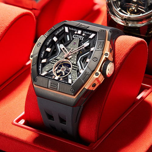 布加迪手表 德国新款全自动机械表男士名正品牌商务防水潮流十大 - 图1