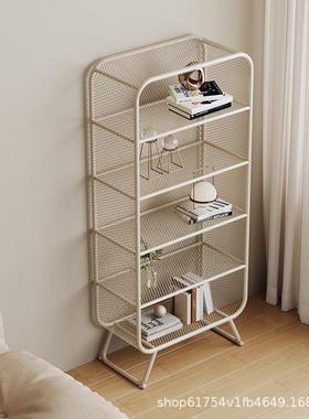 置物架客厅沙发边多层杂物书本摆件收纳架简约现代落地室内储物架