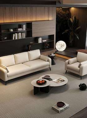 轻奢沙发小户型客厅简约双人三人公寓服装店出租屋休息区接待沙发