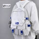 Trendy workwear style casual backpack for men large capacity