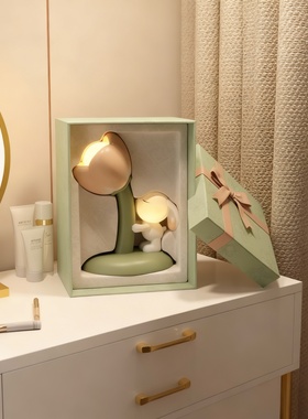 创意郁金香小夜灯睡眠灯礼品盒装