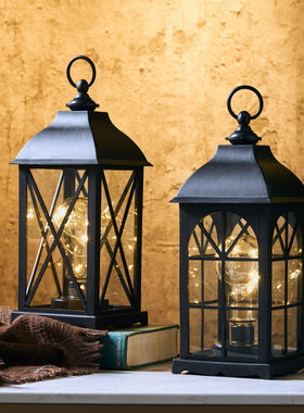 美式小夜灯餐厅酒吧桌面装饰摆件