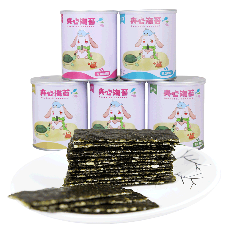 40g*5 梦竹食品海苔系列
