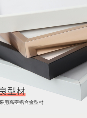 易安装电梯广告框侧开启式挂墙式