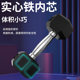 Dumbbells for men's fitness home hexagonal rubber solid