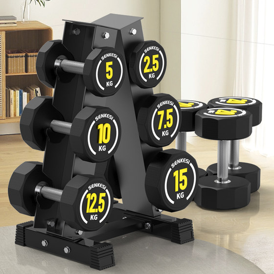 PEV pure steel ten-sided dumbbells do not roll