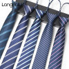 Business formal zipper-free men's tie