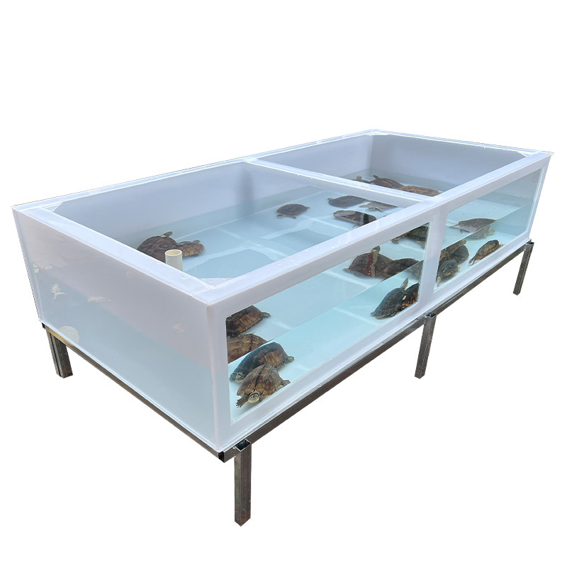 透明高清玻璃深水鱼池龟箱生态缸水龟半水龟饲养箱大型塑料乌龟缸,淘宝优惠券,粉丝福利购,淘宝优惠卷