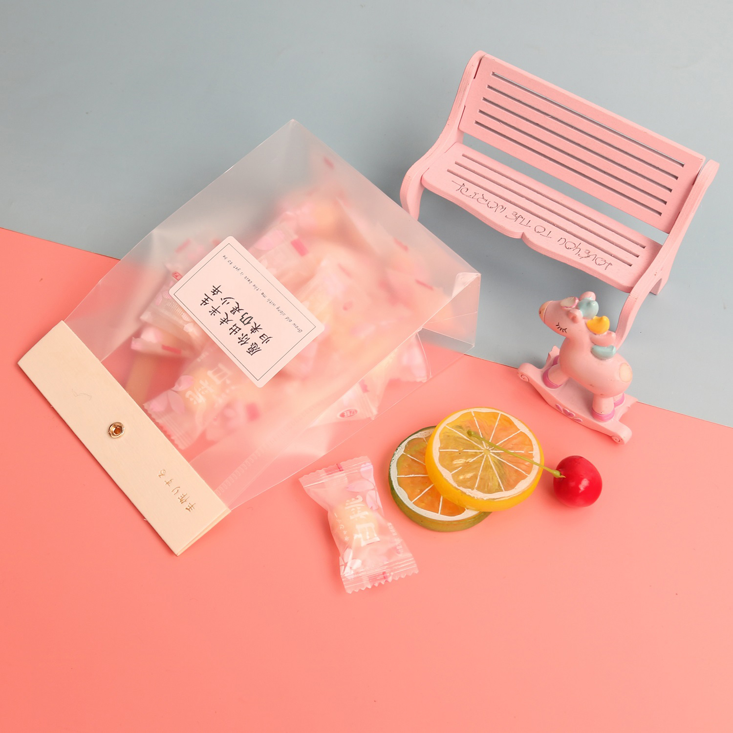 圣诞节日系白桃糖高颜值糖果礼盒装 热品库 性价比省钱购