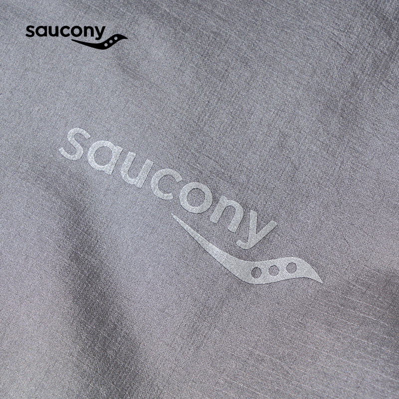 Saucony索康尼官方男子梭织夹克跑步运动休闲外套连帽防泼水轻量