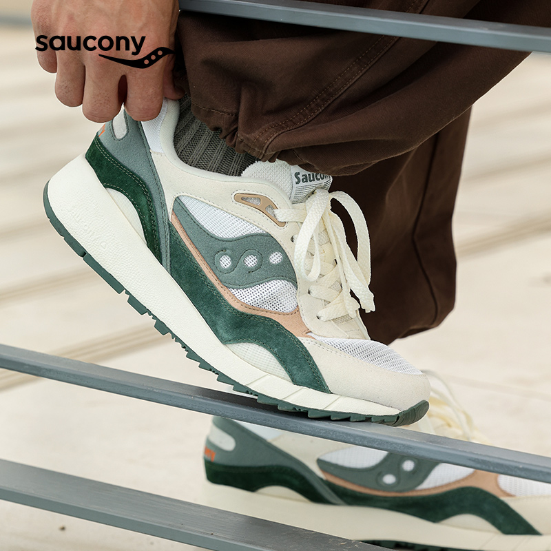 Saucony索康尼SHADOW 6000情侣复古潮流休闲鞋女运动鞋男跑步鞋子-图2