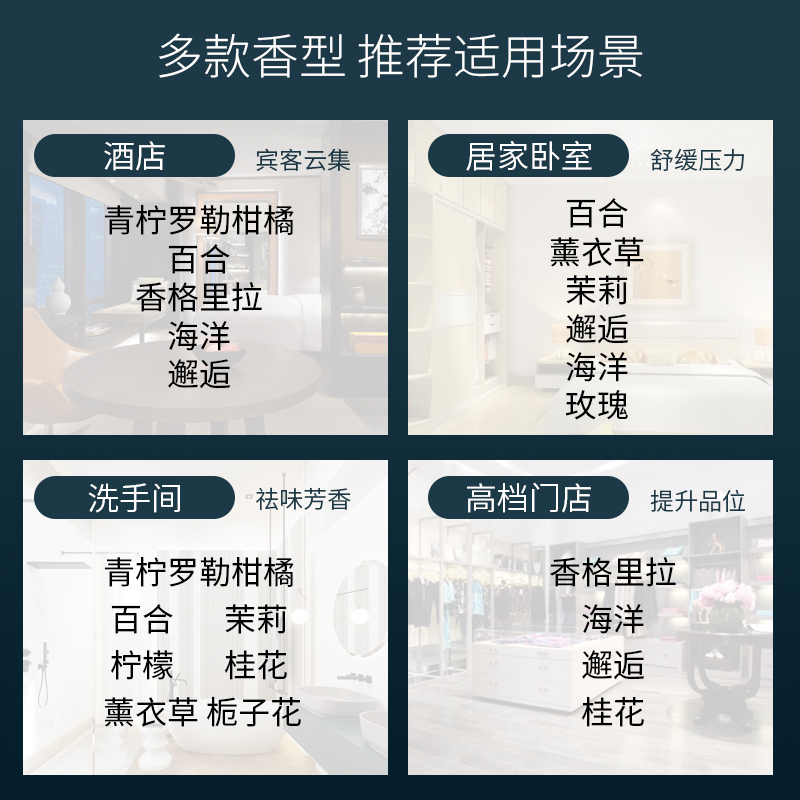 家用室内卫生间衣柜空气清新剂香氛 斐兰度香熏香料