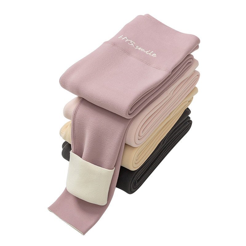 德绒秋裤女内穿冬季加绒加厚羊羔绒保暖裤高腰弹力无痕打底棉毛裤,淘宝优惠券,粉丝福利购,淘宝优惠卷