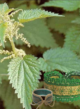 MEGRE通用荨麻材质田园风配饰