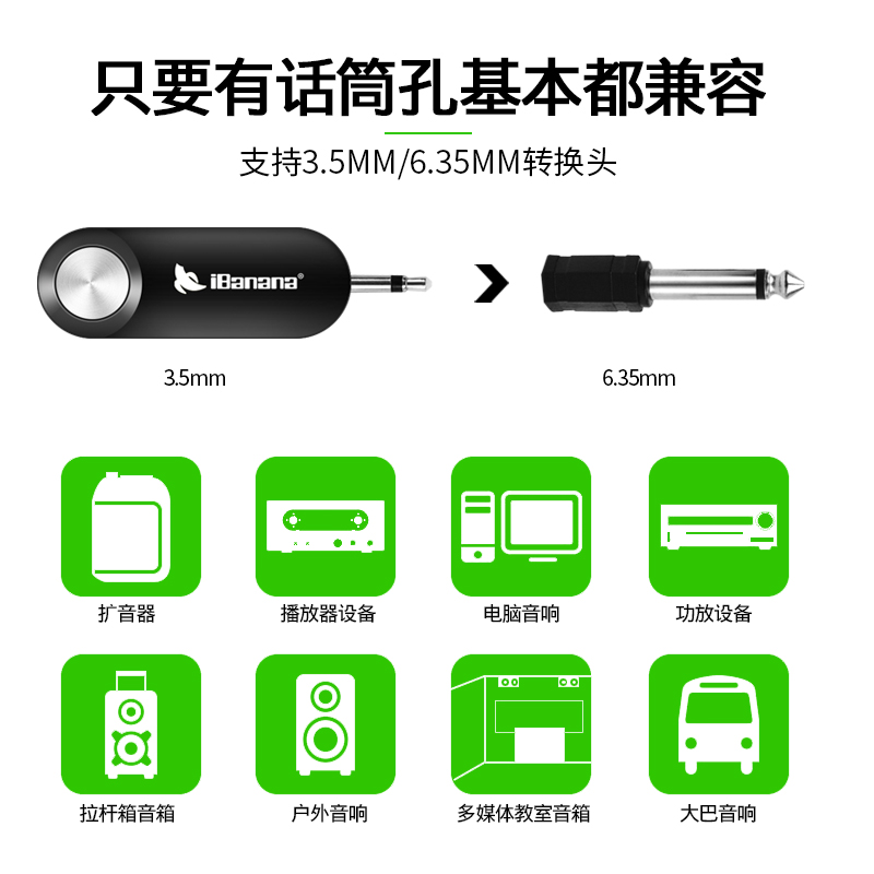 教学教师老师上课网课无线麦克风讲课专用耳挂式话筒头戴小蜜蜂 - 图1